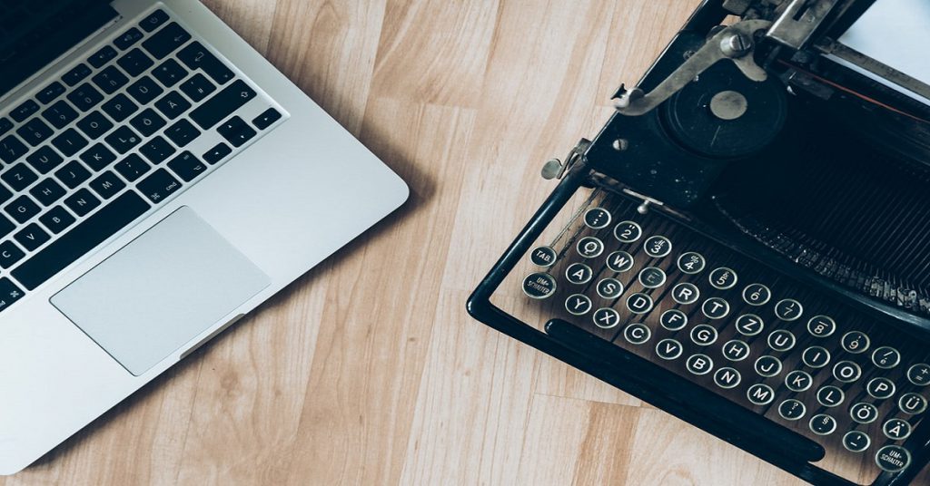 mac and typewriter comparison